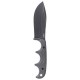 CRKT Minimalist Nessmuk Wood Knife with Sheath CRKT Minimalist Nessmuk Wood collectible knife with 12C27 Sandvik blade, Stonewash finish, stabilized wood handle & thermoplastic sheath