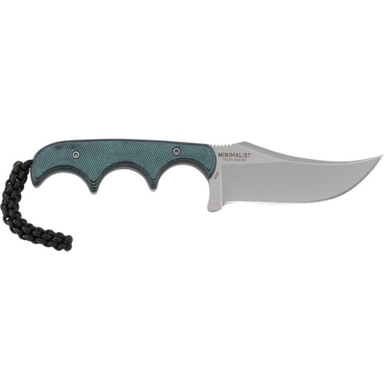 Ανοξείδωτο μαχαίρι σταθερής λεπίδας CRKT Minimalist Persian (2379) από ατσάλι 8Cr13MoV. Ελαφρύ, με εργονομική λαβή και θερμοπλαστική θήκη