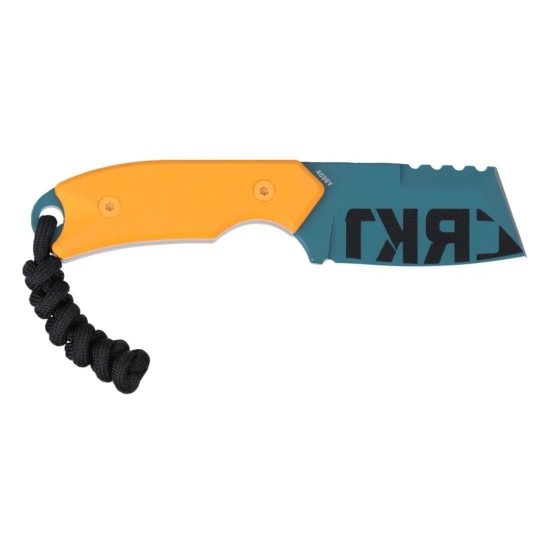 Μαχαίρι CRKT Razel Compact Yellow με Θήκη Μαχαίρι σταθερής λεπίδας CRKT Razel Compact Yellow. Από ατσάλι D2 με οδοντώσεις Veff Flat Top Serrations®, λαβή G10 & θερμοπλαστική θήκη