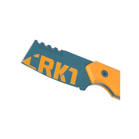Μαχαίρι CRKT Razel Compact Yellow με Θήκη Μαχαίρι σταθερής λεπίδας CRKT Razel Compact Yellow. Από ατσάλι D2 με οδοντώσεις Veff Flat Top Serrations®, λαβή G10 & θερμοπλαστική θήκη