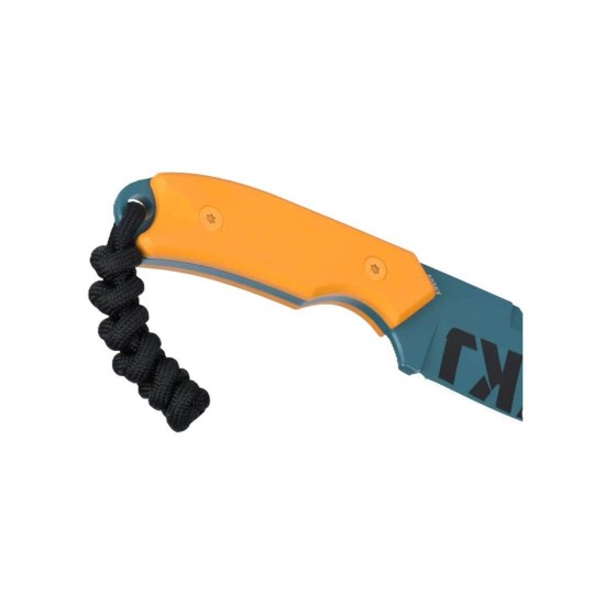 Μαχαίρι CRKT Razel Compact Yellow με Θήκη Μαχαίρι σταθερής λεπίδας CRKT Razel Compact Yellow. Από ατσάλι D2 με οδοντώσεις Veff Flat Top Serrations®, λαβή G10 & θερμοπλαστική θήκη