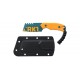 Μαχαίρι CRKT Razel Compact Yellow με Θήκη Μαχαίρι σταθερής λεπίδας CRKT Razel Compact Yellow. Από ατσάλι D2 με οδοντώσεις Veff Flat Top Serrations®, λαβή G10 & θερμοπλαστική θήκη