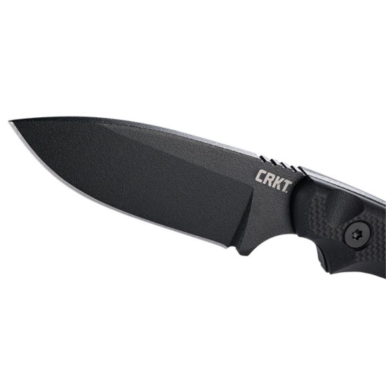 CRKT SIWI Knife Black - SK-5 Steel with Sheath CRKT SIWI fixed-blade tactical knife with SK-5 steel and sheath. Compact, extremely durable with a 5.08mm blade thickness. Ideal for outdoor & tactical use