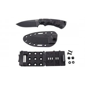 CRKT SIWI Knife Black - SK-5 Steel with Sheath