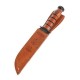 Μαχαίρι Ka-Bar 1219 Army The Legend Serrated Επιχειρησιακό μαχαίρι Ka-Bar 1219 Army The Legend Serrated. Λεπίδα Clip Point 178mm από ατσάλι 1095 Cro-Van, μερικά οδοντωτή, με δερμάτινη λαβή