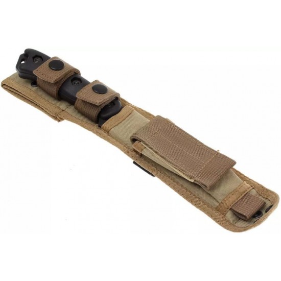 Μαχαίρι KA-BAR Short Becker Drop Point BK16 (KABK16) Ευέλικτο μαχαίρι σταθερής λεπίδας KA-BAR Short Becker BK16 από ατσάλι 1095 Cro-Van. Περιλαμβάνει 2 σετ λαβών (μαύρο/καφέ) & συμβατή θήκη MOLLE