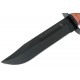 Θρυλικό μαχαίρι σταθερής λεπίδας KA-BAR Single Mark 1320 από ανθρακούχο ατσάλι 1095 Cro-Van, δερμάτινη λαβή & δερμάτινη θήκη. Ιδανικό για outdoor, tactical & survival