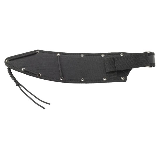 Ανοξείδωτο μαχαίρι επιβίωσης - ματσέτα CRKT Mah-chete Fixed (3100). Σχεδιασμένο από τον Liong Mah, με ανθρακούχο χάλυβα 1075, λαβή καρυδιάς & θήκη νάιλον