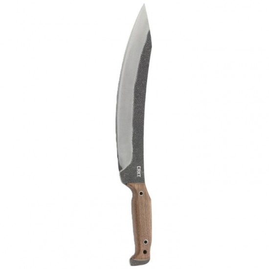 Ανοξείδωτο μαχαίρι επιβίωσης - ματσέτα CRKT Mah-chete Fixed (3100). Σχεδιασμένο από τον Liong Mah, με ανθρακούχο χάλυβα 1075, λαβή καρυδιάς & θήκη νάιλον