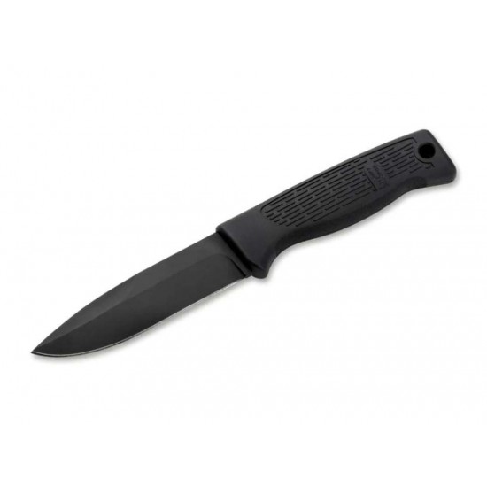 Μαχαίρι με θήκη Kydex - Heckler & Koch MP7 Personal Duty Knife Μαχαίρι σταθερής λεπίδας Heckler & Koch MP7 Personal Duty Knife (02HK001). Λεπίδα 14C28N Spear Point 11.3cm, λαβή FRN, full tang & θήκη Kydex με MOLLE