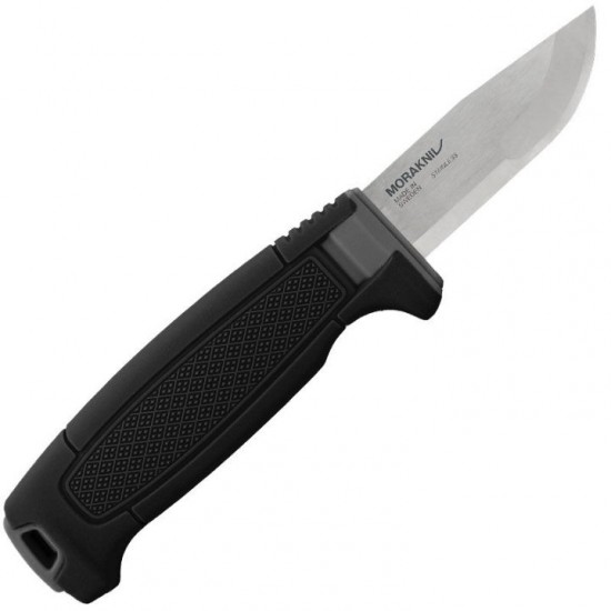 Morakniv Amberg Compact - Συμπαγές Μαχαίρι Ακριβείας από Σουηδικό Ατσάλι 12C27 με Scandi Grind & Συμβατότητα με Σπινθηριστή