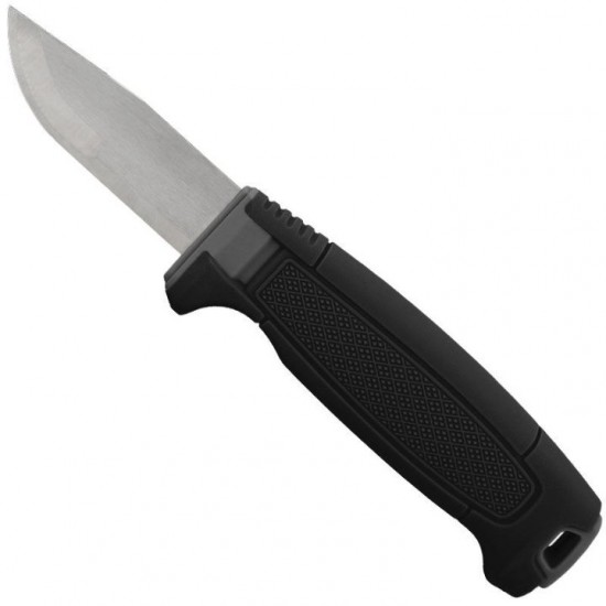 Morakniv Amberg Compact - Συμπαγές Μαχαίρι Ακριβείας από Σουηδικό Ατσάλι 12C27 με Scandi Grind & Συμβατότητα με Σπινθηριστή