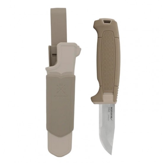 Morakniv Amberg Compact - Συμπαγές Μαχαίρι Ακριβείας από Σουηδικό Ατσάλι 12C27 με Scandi Grind & Συμβατότητα με Σπινθηριστή