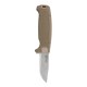 Morakniv Amberg Compact - Συμπαγές Μαχαίρι Ακριβείας από Σουηδικό Ατσάλι 12C27 με Scandi Grind & Συμβατότητα με Σπινθηριστή