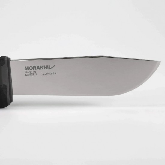 Μαχαίρι Morakniv Amberg Full Flat (S) - 14742 Morakniv Amberg Full Flat - Υβριδικό Μαχαίρι 108mm από Ατσάλι 14C28N, Ιδανικό για Προετοιμασία Φαγητού & Χρήση στην Ύπαιθρο