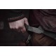 Μαχαίρι Morakniv Amberg Full Flat (S) - 14742 Morakniv Amberg Full Flat - Υβριδικό Μαχαίρι 108mm από Ατσάλι 14C28N, Ιδανικό για Προετοιμασία Φαγητού & Χρήση στην Ύπαιθρο