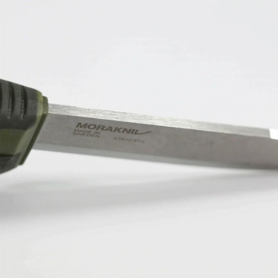 Morakniv Amberg (S) - Πολυχρηστικό Μαχαίρι Επιβίωσης με Λάμα 109mm, Scandi Grind & Σουηδικό Ατσάλι 12C27