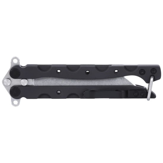 Μαχαίρι Πεταλούδα CRKT M16-02BALI Balisong Ανοξείδωτο μαχαίρι τύπου Balisong CRKT M16-02BALI. Κατασκευασμένο στις ΗΠΑ με ατσάλι MagnaCut, ρουλεμάν IKBS™, λαβή αλουμινίου και κλιπ τσέπης