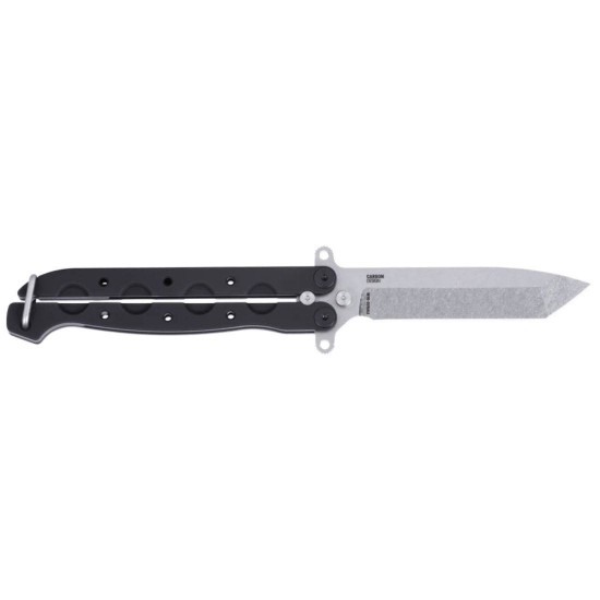 Μαχαίρι Πεταλούδα CRKT M16-02BALI Balisong Ανοξείδωτο μαχαίρι τύπου Balisong CRKT M16-02BALI. Κατασκευασμένο στις ΗΠΑ με ατσάλι MagnaCut, ρουλεμάν IKBS™, λαβή αλουμινίου και κλιπ τσέπης