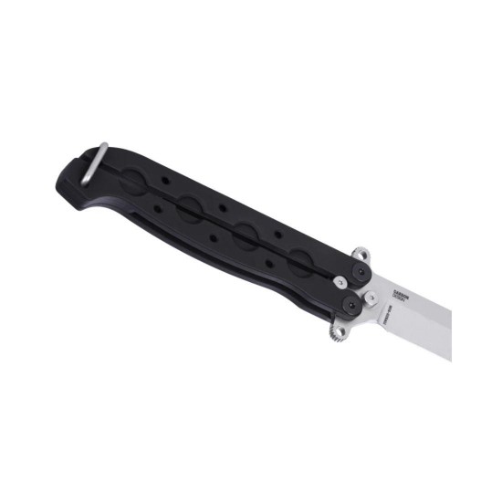 Μαχαίρι Πεταλούδα CRKT M16-02BALI Balisong Ανοξείδωτο μαχαίρι τύπου Balisong CRKT M16-02BALI. Κατασκευασμένο στις ΗΠΑ με ατσάλι MagnaCut, ρουλεμάν IKBS™, λαβή αλουμινίου και κλιπ τσέπης