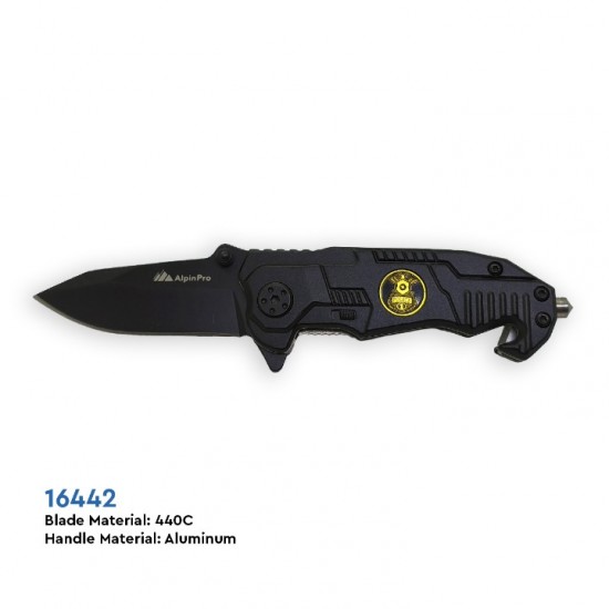 AlpinPro Security 16442 – Assisted Opening Rescue Folding Knife