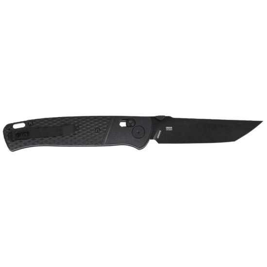 CRKT Counterpart Crossbar Lock folding knife - K431KKP CRKT Counterpart Crossbar Lock - K431KKP folding knife designed by Ken Onion. D2 steel Tanto blade, IKBS bearings, ambidextrous lock & weight of 59.5g