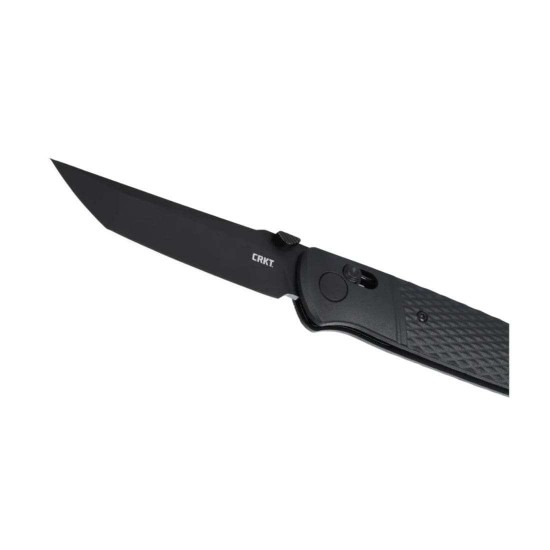 CRKT Counterpart Crossbar Lock folding knife - K431KKP CRKT Counterpart Crossbar Lock - K431KKP folding knife designed by Ken Onion. D2 steel Tanto blade, IKBS bearings, ambidextrous lock & weight of 59.5g