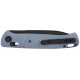 CRKT Counterpart Crossbar Lock Folding Knife - K430GKP CRKT Counterpart Crossbar Lock K430GKP folding knife by Ken Onion. 12C27 Sandvik Drop Point blade, IKBS bearings, gray GFRN handle & weight of 59.5g