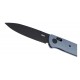 CRKT Counterpart Crossbar Lock Folding Knife - K430GKP CRKT Counterpart Crossbar Lock K430GKP folding knife by Ken Onion. 12C27 Sandvik Drop Point blade, IKBS bearings, gray GFRN handle & weight of 59.5g