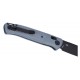 CRKT Counterpart Crossbar Lock Folding Knife - K430GKP CRKT Counterpart Crossbar Lock K430GKP folding knife by Ken Onion. 12C27 Sandvik Drop Point blade, IKBS bearings, gray GFRN handle & weight of 59.5g