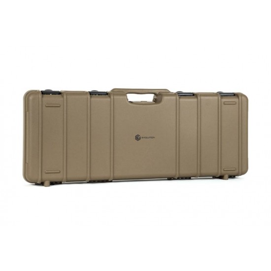 Βαλίτσα Όπλου Evolution Rifle Hard Case - Εσωτερική Διάσταση 90x33x10.5cm Ιταλική σκληρή θήκη όπλου Evolution Rifle Hard Case 90x33x10.5cm. Εξαιρετικά ανθεκτικά πολυμερή, αφρώδης επένδυση, υποδοχές για λουκέτο