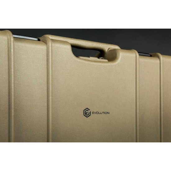 Βαλίτσα Όπλου Evolution Rifle Hard Case - Εσωτερική Διάσταση 90x33x10.5cm Ιταλική σκληρή θήκη όπλου Evolution Rifle Hard Case 90x33x10.5cm. Εξαιρετικά ανθεκτικά πολυμερή, αφρώδης επένδυση, υποδοχές για λουκέτο