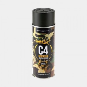 ΣΤΡΑΤΙΩΤΙΚΗ ΒΑΦΗ ΣΠΡΕΙ C4 400ML ΣΤΡΑΤΙΩΤΙΚΗ ΒΑΦΗ ΣΠΡΕΙ C4 400ML