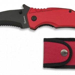 Σουγιάς Διάσωσης Ανοξείδωτος - Albainox Rescue Red 8.5cm