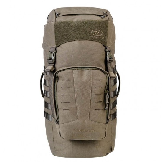 Σακίδιο Πλάτης Highlander Pinnacle Rucksack 50L Επιχειρησιακό Backpack Μεγάλων Αποστάσεων 50 Λίτρων από Rugged Νάιλον 1000D με Επίστρωση PU, Πόρπες Duraflex, Αποσπώμενες Θήκες και Σύστημα MOLLE