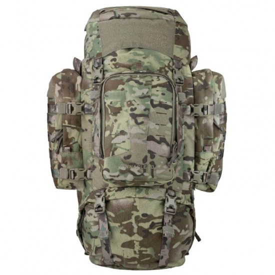 Σακίδιο Πλάτης Highlander Pinnacle Rucksack 70L Επιχειρησιακό Backpack Μεγάλων Αποστάσεων 70 Λίτρων από Rugged Νάιλον 1000D με Επίστρωση PU, Πόρπες Duraflex, Αποσπώμενες Θήκες και Σύστημα MOLLE
