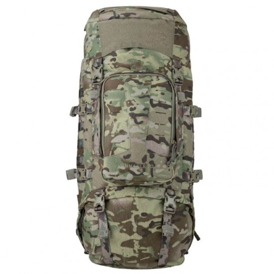 Σακίδιο Πλάτης Highlander Pinnacle Rucksack 70L Επιχειρησιακό Backpack Μεγάλων Αποστάσεων 70 Λίτρων από Rugged Νάιλον 1000D με Επίστρωση PU, Πόρπες Duraflex, Αποσπώμενες Θήκες και Σύστημα MOLLE