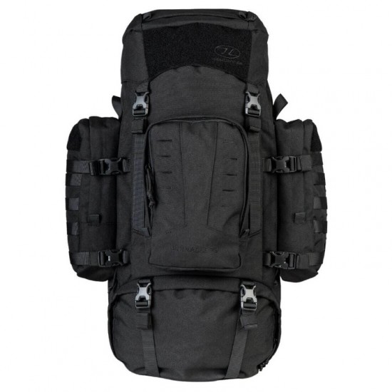 Σακίδιο Πλάτης Highlander Pinnacle Rucksack 70L Επιχειρησιακό Backpack Μεγάλων Αποστάσεων 70 Λίτρων από Rugged Νάιλον 1000D με Επίστρωση PU, Πόρπες Duraflex, Αποσπώμενες Θήκες και Σύστημα MOLLE