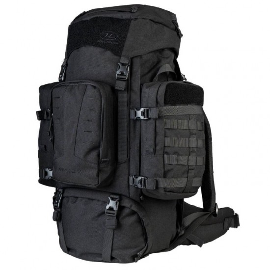 Σακίδιο Πλάτης Highlander Pinnacle Rucksack 70L Επιχειρησιακό Backpack Μεγάλων Αποστάσεων 70 Λίτρων από Rugged Νάιλον 1000D με Επίστρωση PU, Πόρπες Duraflex, Αποσπώμενες Θήκες και Σύστημα MOLLE