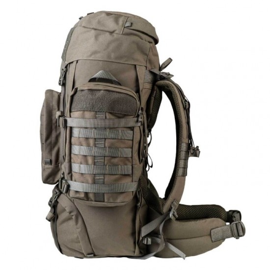 Σακίδιο Πλάτης Highlander Pinnacle Rucksack 70L Επιχειρησιακό Backpack Μεγάλων Αποστάσεων 70 Λίτρων από Rugged Νάιλον 1000D με Επίστρωση PU, Πόρπες Duraflex, Αποσπώμενες Θήκες και Σύστημα MOLLE