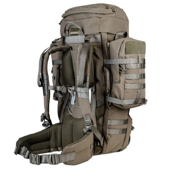 Σακίδιο Πλάτης Highlander Pinnacle Rucksack 90L Επιχειρησιακό Backpack Μεγάλων Αποστάσεων 90 Λίτρων από Rugged Νάιλον 1000D με Εσωτερικό Σκελετό Αλουμινίου, Πόρπες Duraflex και Αποσπώμενες Θήκες