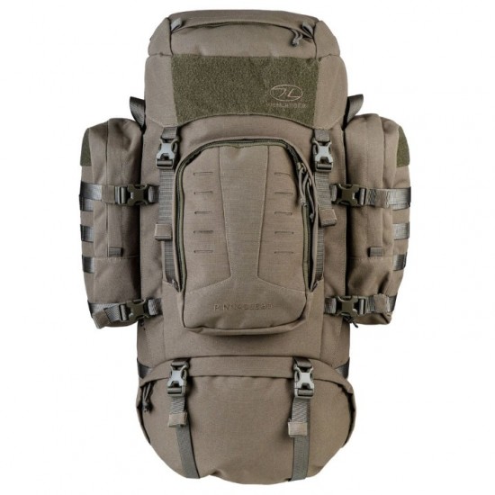 Σακίδιο Πλάτης Highlander Pinnacle Rucksack 90L Επιχειρησιακό Backpack Μεγάλων Αποστάσεων 90 Λίτρων από Rugged Νάιλον 1000D με Εσωτερικό Σκελετό Αλουμινίου, Πόρπες Duraflex και Αποσπώμενες Θήκες