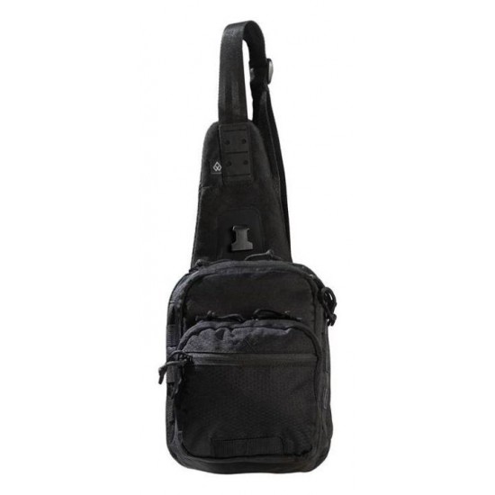 Survivors Pro Τσαντάκι / Σακίδιο Χιαστή Sling Pack 5 Λίτρων με 4 Εργονομικές Θήκες, Σύστημα Γρήγορης Πρόσβασης, Εσωτερικό Velcro και Ιμάντα με Πόρπη Ασφαλείας