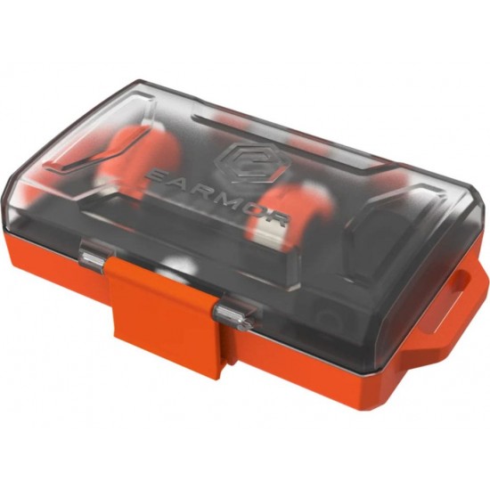 Electronic Bluetooth Earplugs EARMOR M23T-AI Revolutionary EARMOR M23T-AI electronic earplugs with Bluetooth 6.0, AI translation, NRR 25dB / SNR 31dB, and noise suppression in less than 1ms