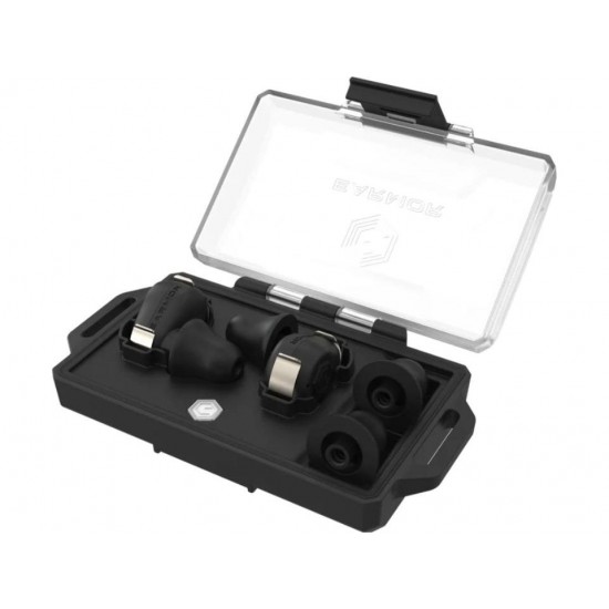 Electronic Bluetooth Earplugs EARMOR M23T-AI Revolutionary EARMOR M23T-AI electronic earplugs with Bluetooth 6.0, AI translation, NRR 25dB / SNR 31dB, and noise suppression in less than 1ms