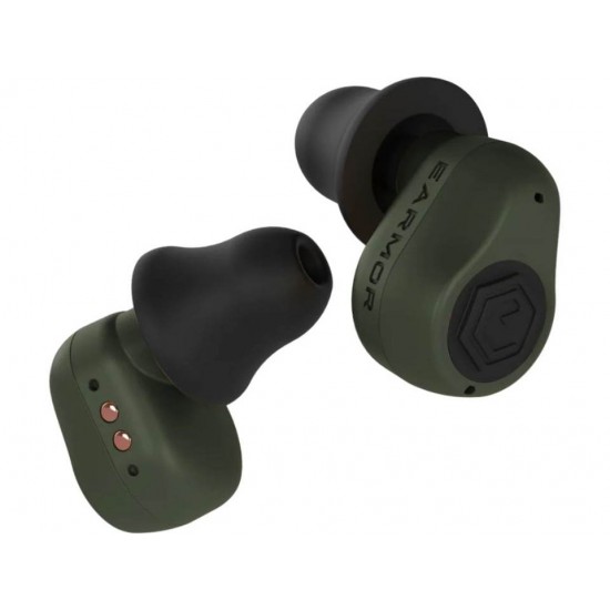 Electronic Bluetooth Earplugs EARMOR M23T-AI Revolutionary EARMOR M23T-AI electronic earplugs with Bluetooth 6.0, AI translation, NRR 25dB / SNR 31dB, and noise suppression in less than 1ms