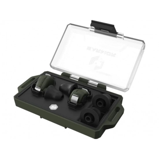 Electronic Bluetooth Earplugs EARMOR M23T-AI Revolutionary EARMOR M23T-AI electronic earplugs with Bluetooth 6.0, AI translation, NRR 25dB / SNR 31dB, and noise suppression in less than 1ms