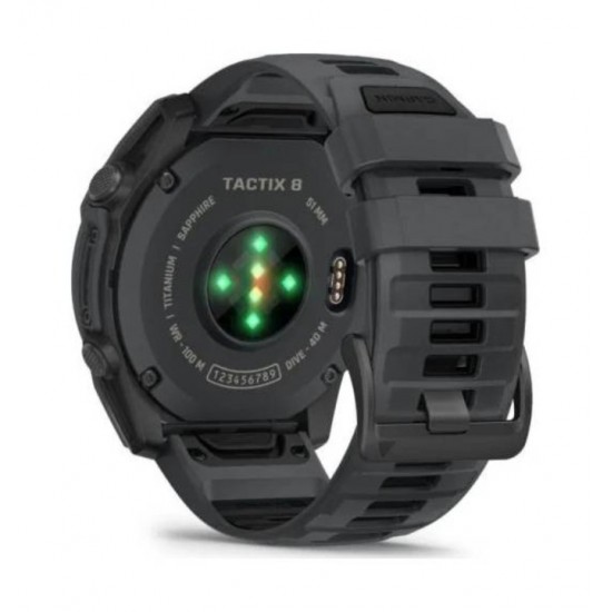 Garmin tactix 8 AMOLED 51mm Cerakote Coating - Επιχειρησιακό Ρολόι με Applied Ballistics