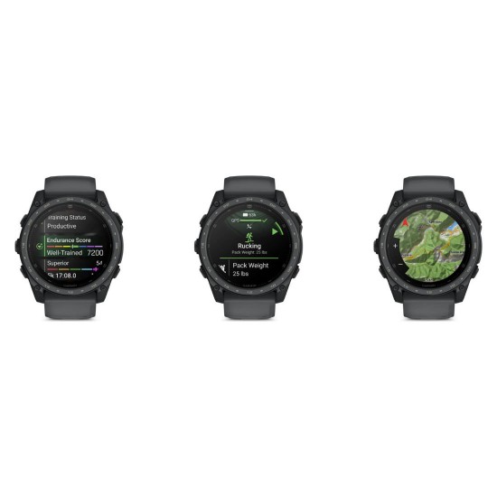 Garmin tactix 8 AMOLED 51mm Cerakote Coating - Επιχειρησιακό Ρολόι με Applied Ballistics