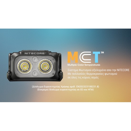 LED NITECORE HEADLAMP NU25 MCT
